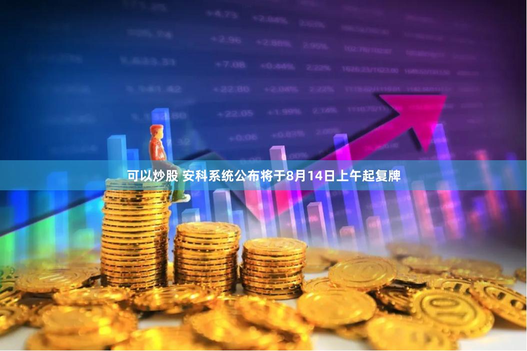 可以炒股 安科系统公布将于8月14日上午起复牌