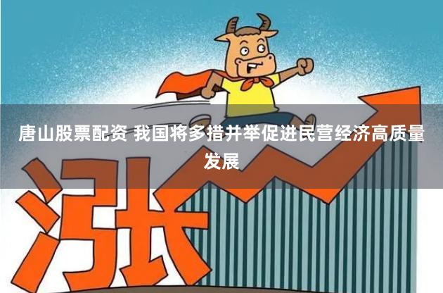 唐山股票配资 我国将多措并举促进民营经济高质量发展
