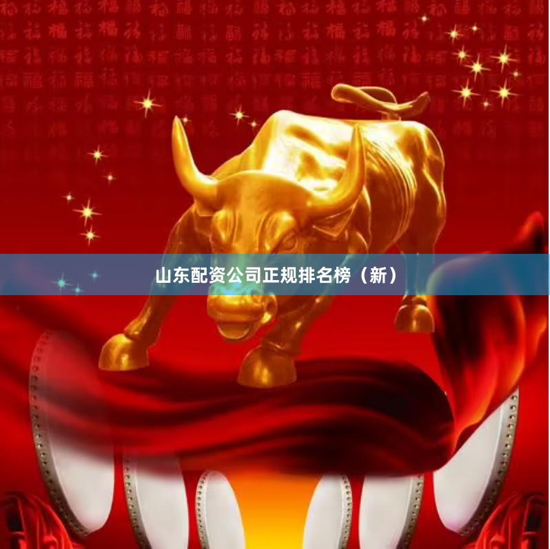 山东配资公司正规排名榜（新）
